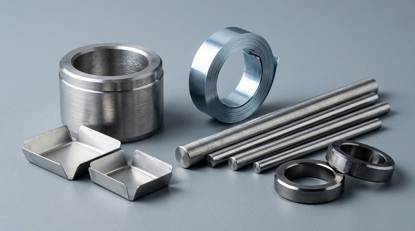 Refractory Metals studio catalog photograph